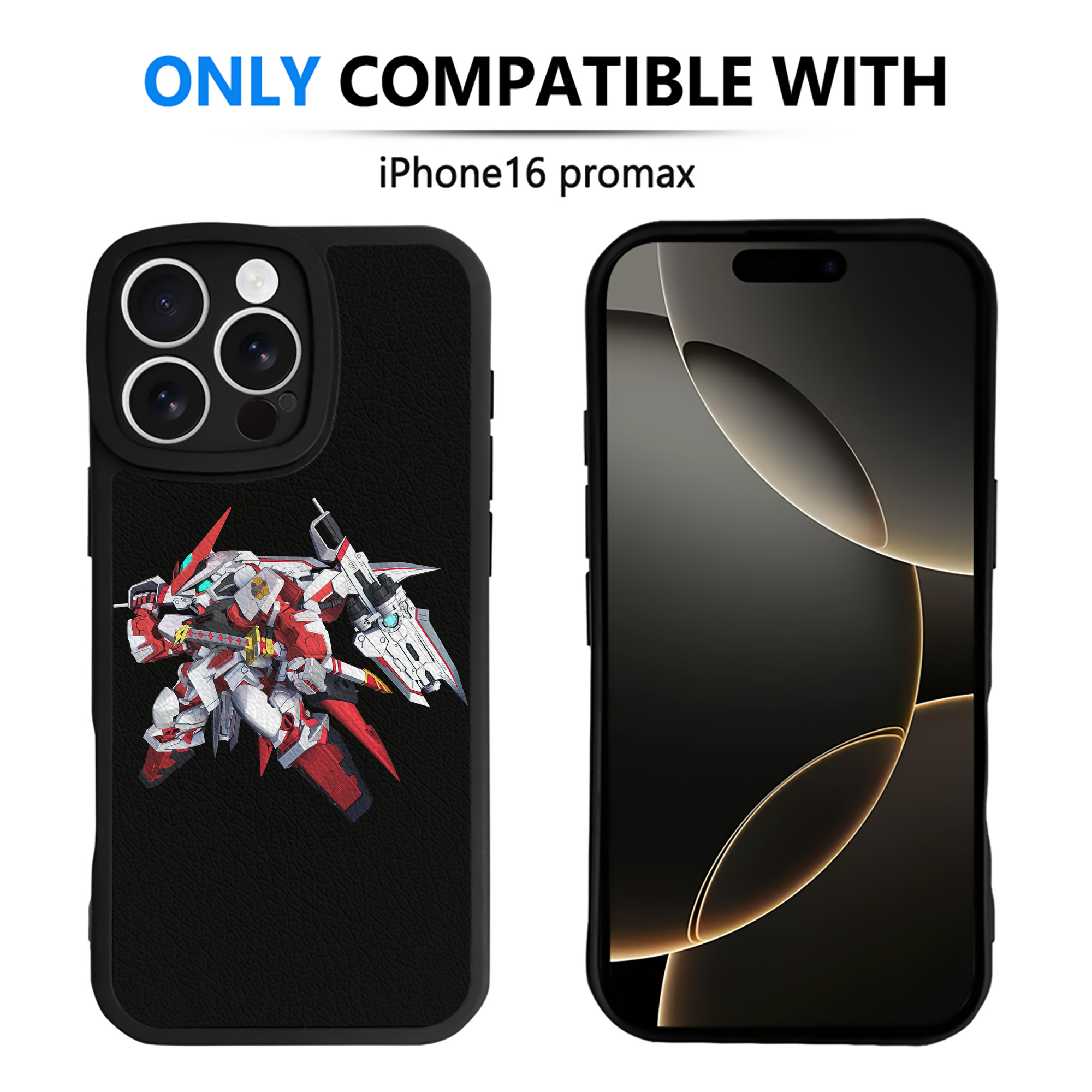 （画像用） 機動戦士ガンダム Mobile Suit Gundam 【iPhone 16シリーズ対応】シリコンスマホケース（レザー調） 材質：シリコン